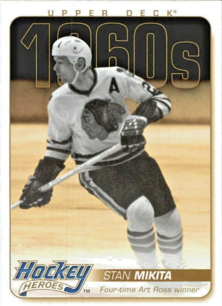 Stan Mikita #HH15 Hockey Cards 2011 Upper Deck Hockey Heroes