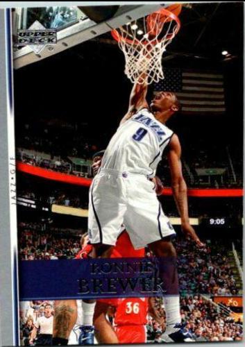 Ronnie Brewer #79 Basketball Cards 2007 Upper Deck