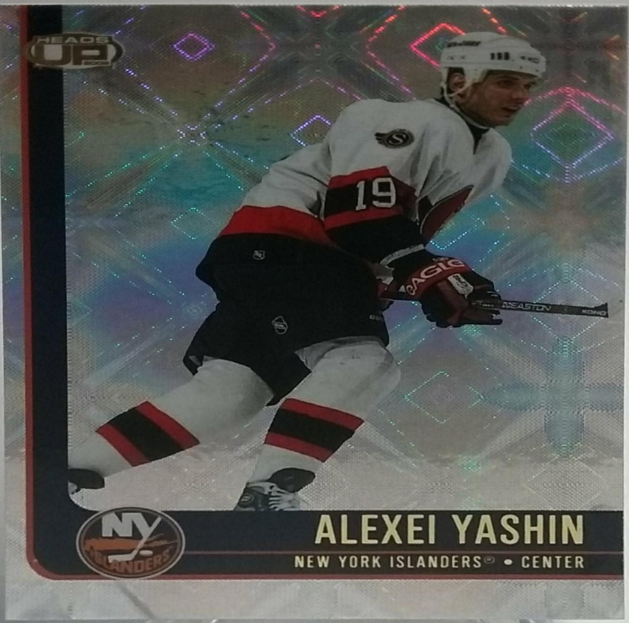 Alexei Yashin #62 2001 Pacific Heads Up Hockey