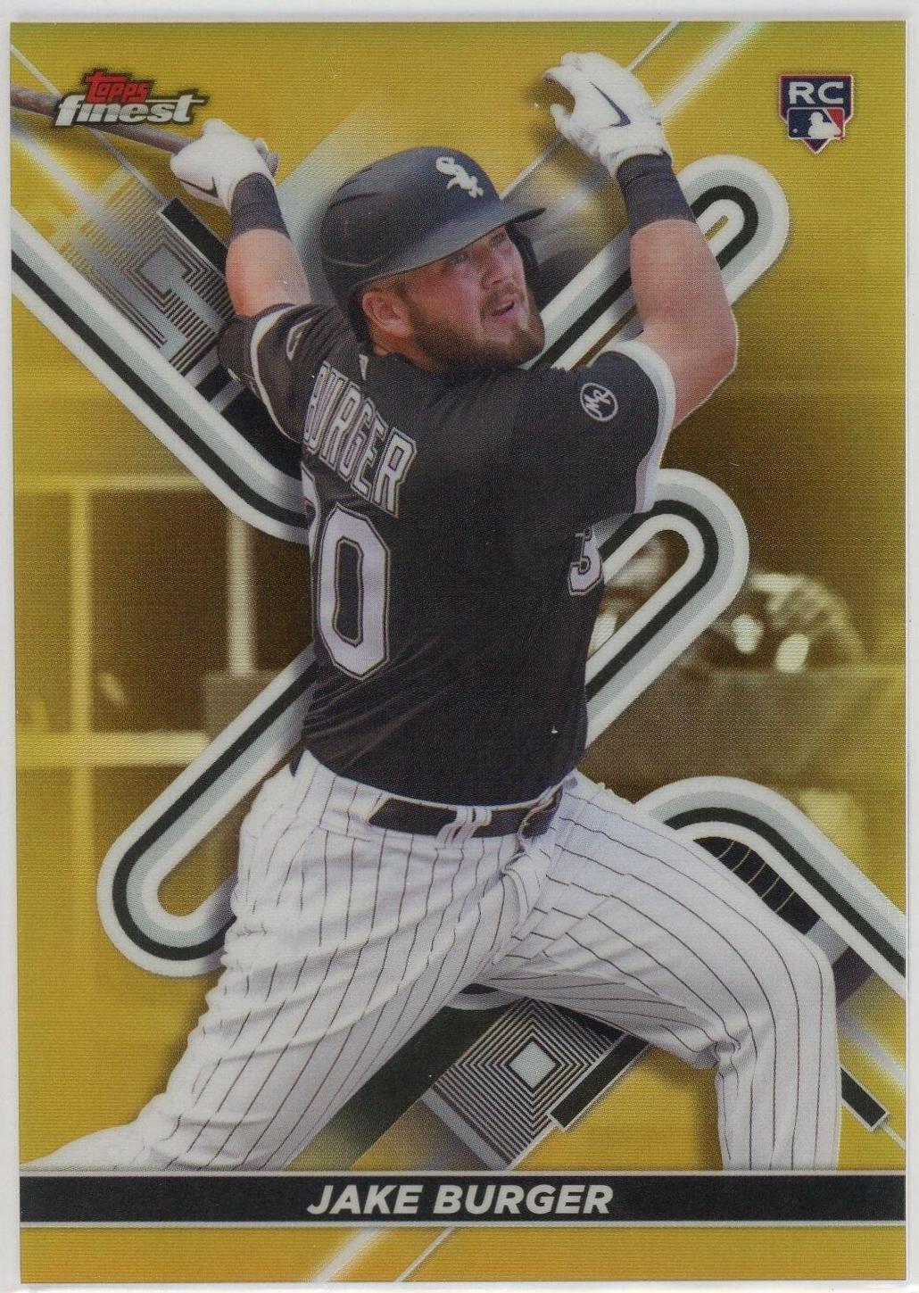 Jake Burger [Gold Refractor] #7 Prices | 2022 Topps Finest | Baseball Cards