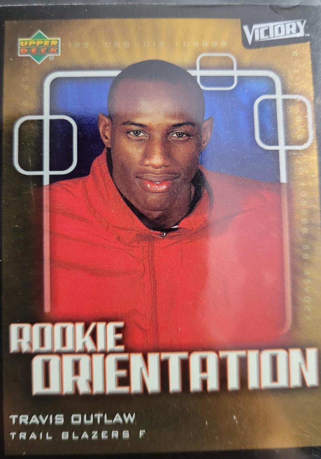 Travis Outlaw #123 Basketball Cards 2003 Upper Deck Victory
