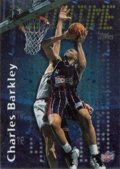 Charles Barkley #CT9 Basketball Cards 1997 Topps Clutch Time