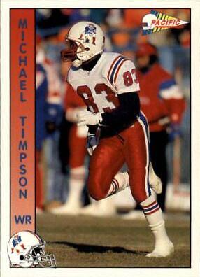 Michael Timpson #512 Football Cards 1992 Pacific