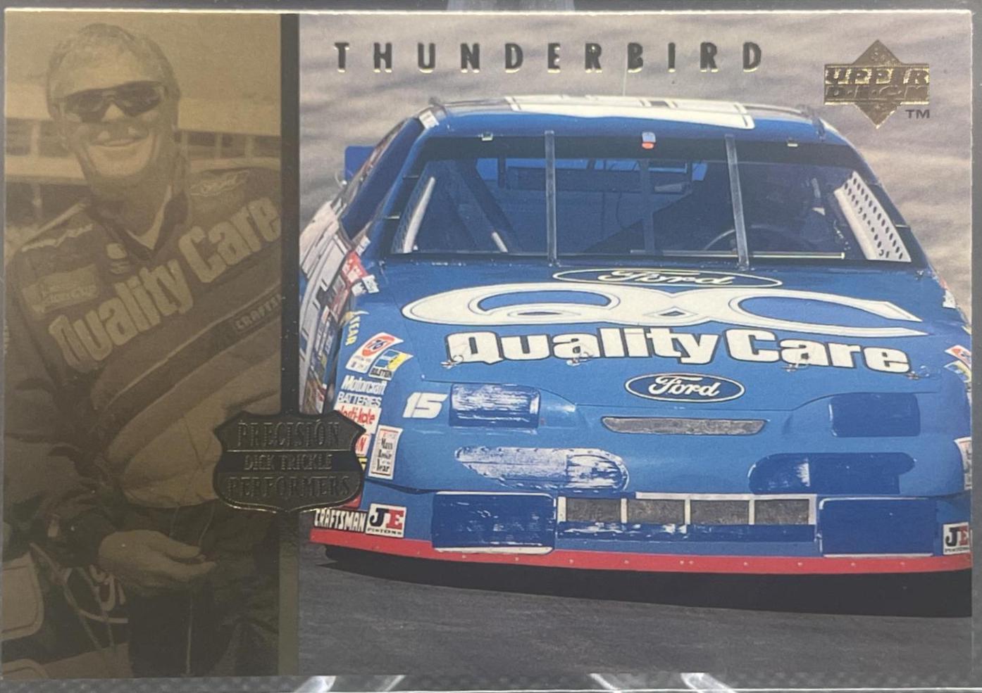Dale Jarrett - Thunderbird #93 Racing Cards 1996 Upper Deck NASCAR