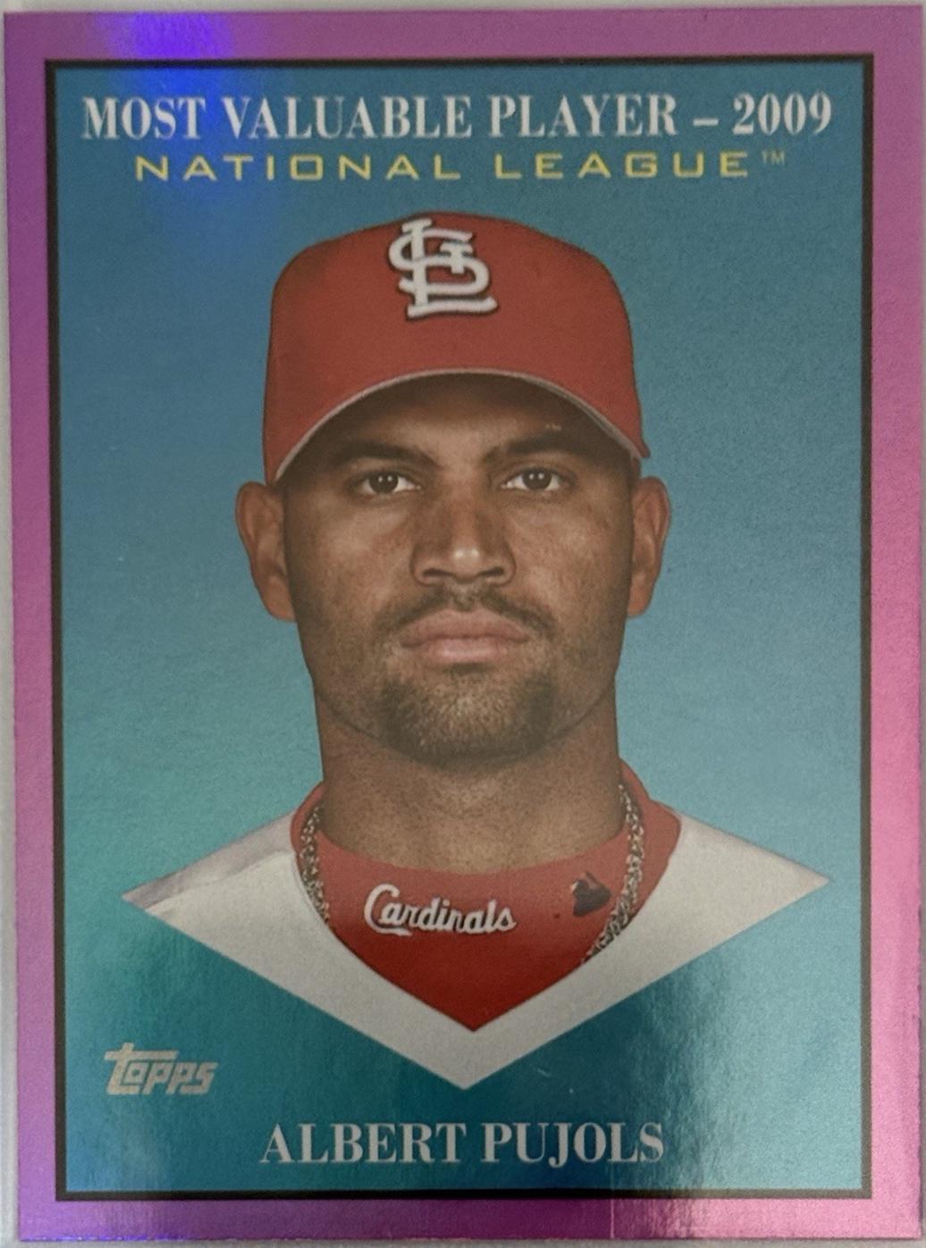 Albert Pujols [Pink Foil] #MV-23 Prices | 2025 Topps Update Most