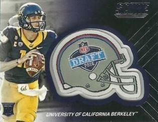 Jared Goff #2 Football Cards 2016 Panini Score Rookie Helmets