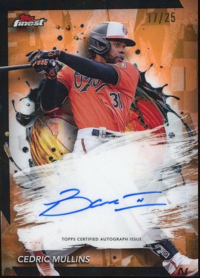 Cedric Mullins [Orange Refractor] #FA-CMU