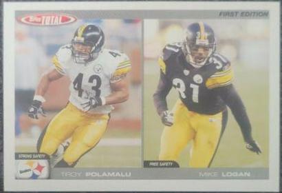 Troy Polamalu, Mike Logan [First Edition] #244