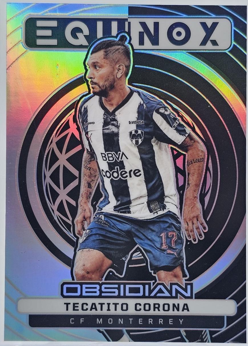 Tecatito Corona #21 2025 Panini Obsidian Equinox Soccer