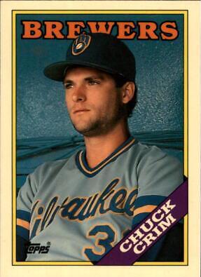 Chuck Crim #286 Baseball Cards 1988 Topps Tiffany