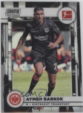 Aymen Barkok #BA-AB Soccer Cards 2021 Stadium Club Chrome Bundesliga Ball Artists