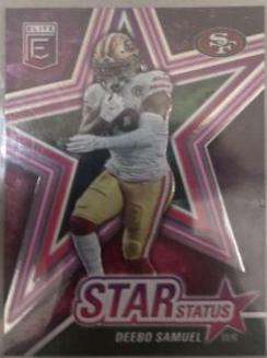 Deebo Samuel #SS12 Football Cards 2022 Panini Donruss Elite Star Status