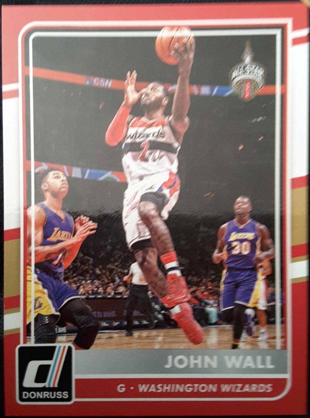 John Wall #AS3 Basketball Cards 2015 Panini Limited All-Star Shorts