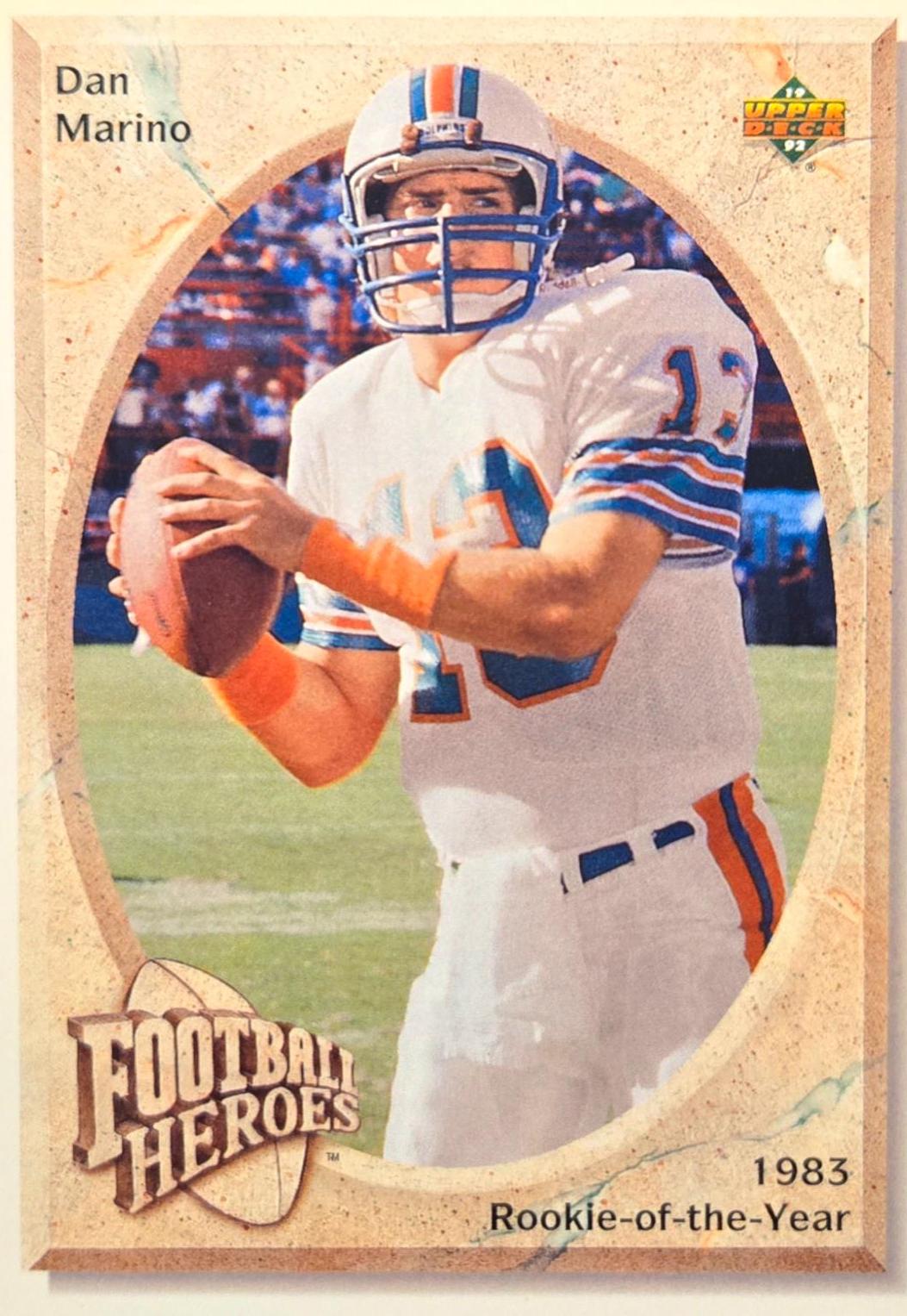 Dan Marino #29 1992 Upper Deck Football Heroes