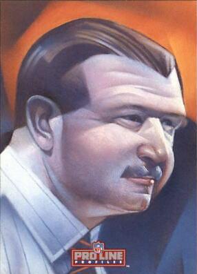 Mike Ditka #491 1992 Pro Line Profiles Football