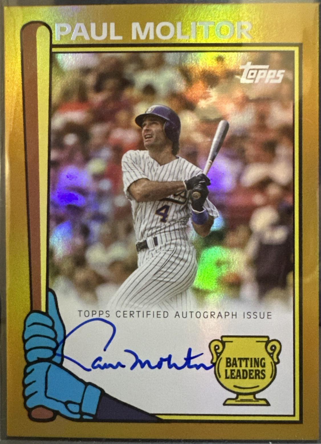 Paul Molitor [Gold] #90BLA-PM