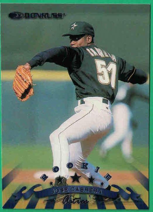 Jose Cabrera #249 Baseball Cards 1998 Donruss