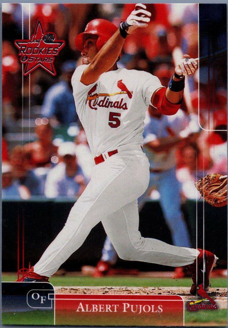 Albert Pujols #244 2002 Leaf Rookies & Stars Baseball