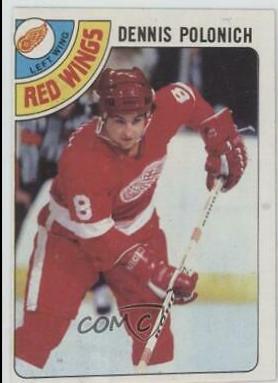 Dennis Polonich #106 Hockey Cards 1978 Topps