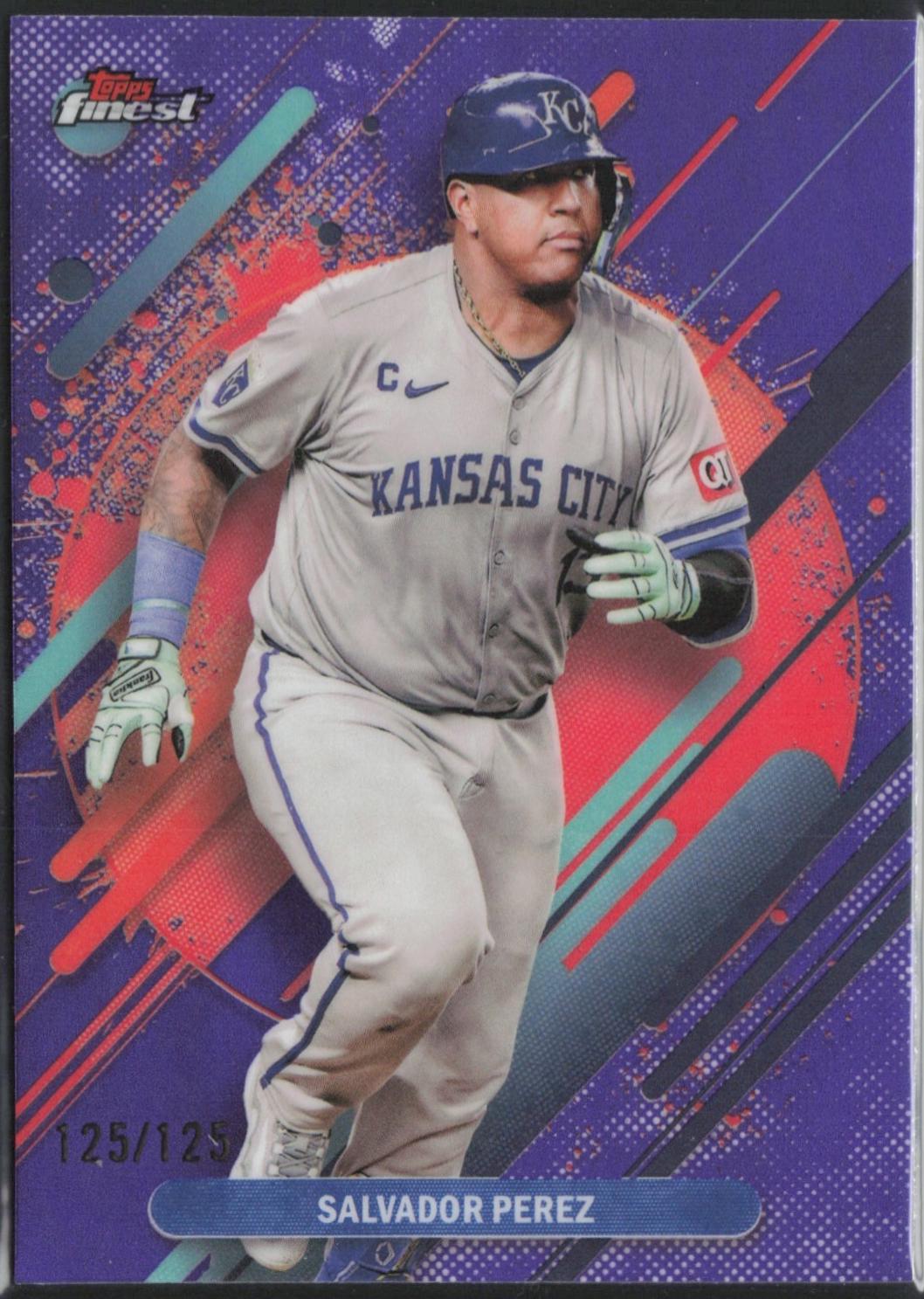 Salvador Perez [Purple Refractor] #256