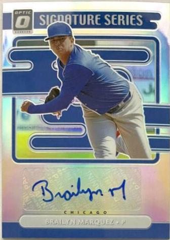 Brailyn Marquez #SS-BM Baseball Cards 2021 Panini Donruss Optic Signature Series