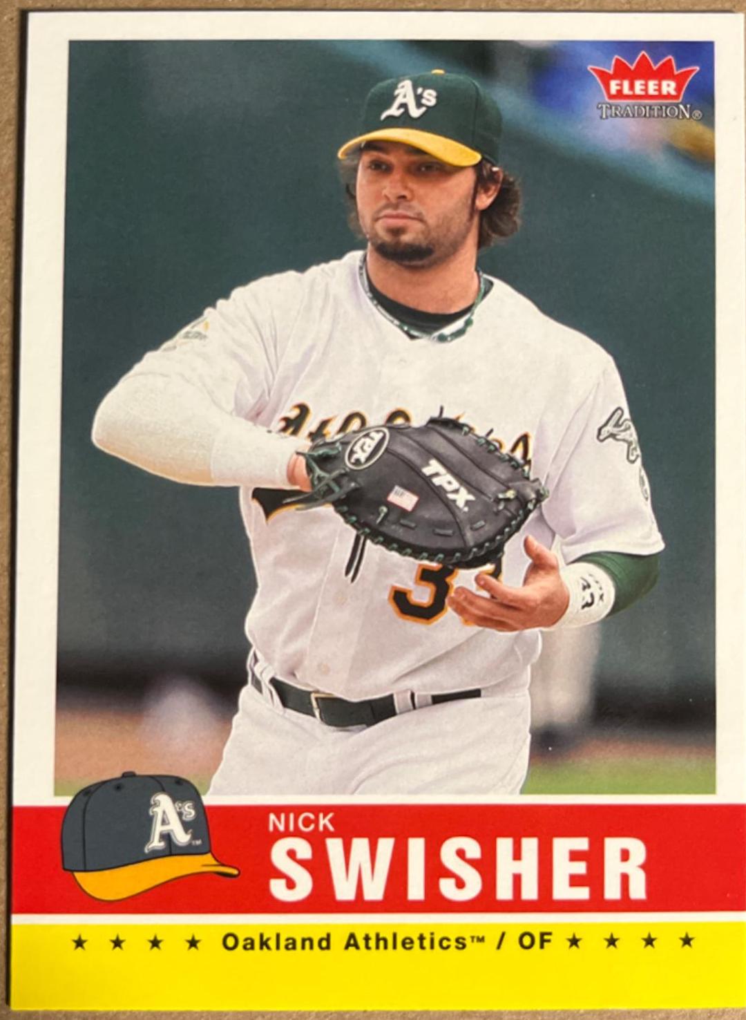 Nick Swisher #32 Baseball Cards 2006 Fleer Tradition