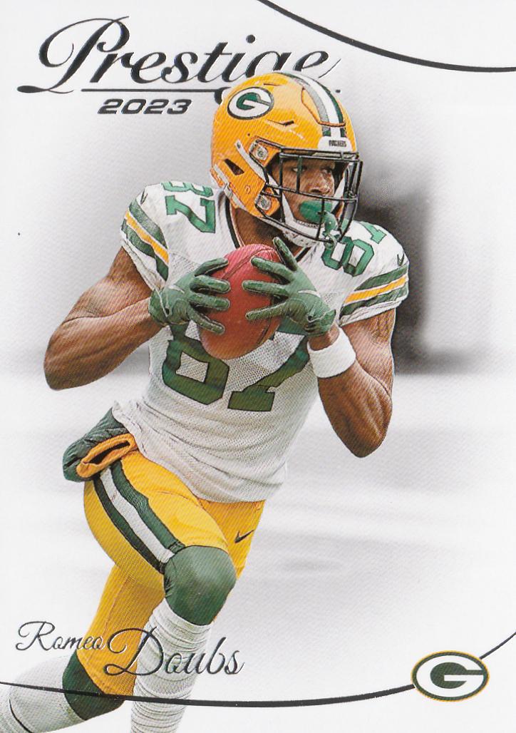 Romeo Doubs #114 Football Cards 2023 Panini Prestige
