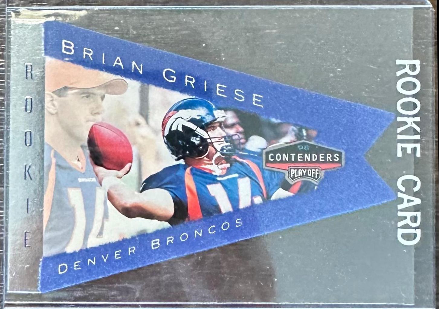 Brian Griese #27 1998 Playoff Contenders Pennants Football