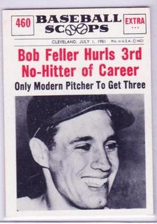 Bob Feller Hurls: 3rd No Hitter of Career