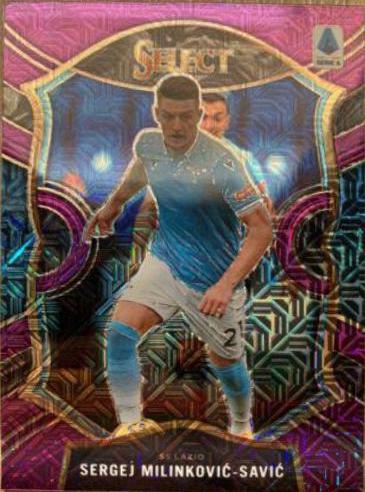 Sergej Milinkovic Savic #8 Soccer Cards 2020 Panini Chronicles Select Serie A