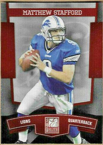 Matthew Stafford #34 Football Cards 2010 Panini Donruss Elite