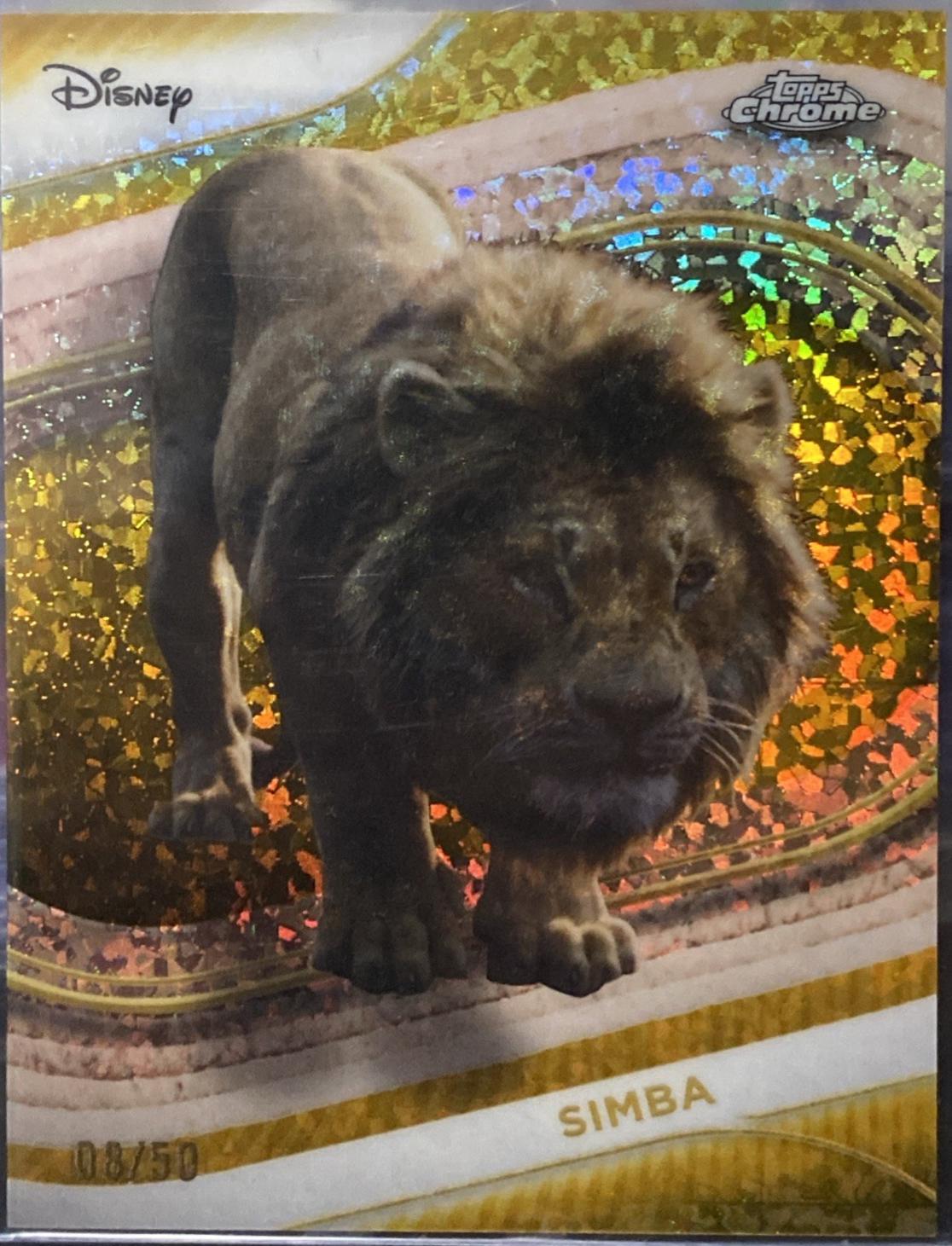 Simba [Gold Diamonds] #195 Prices | 2025 Topps Chrome Disney