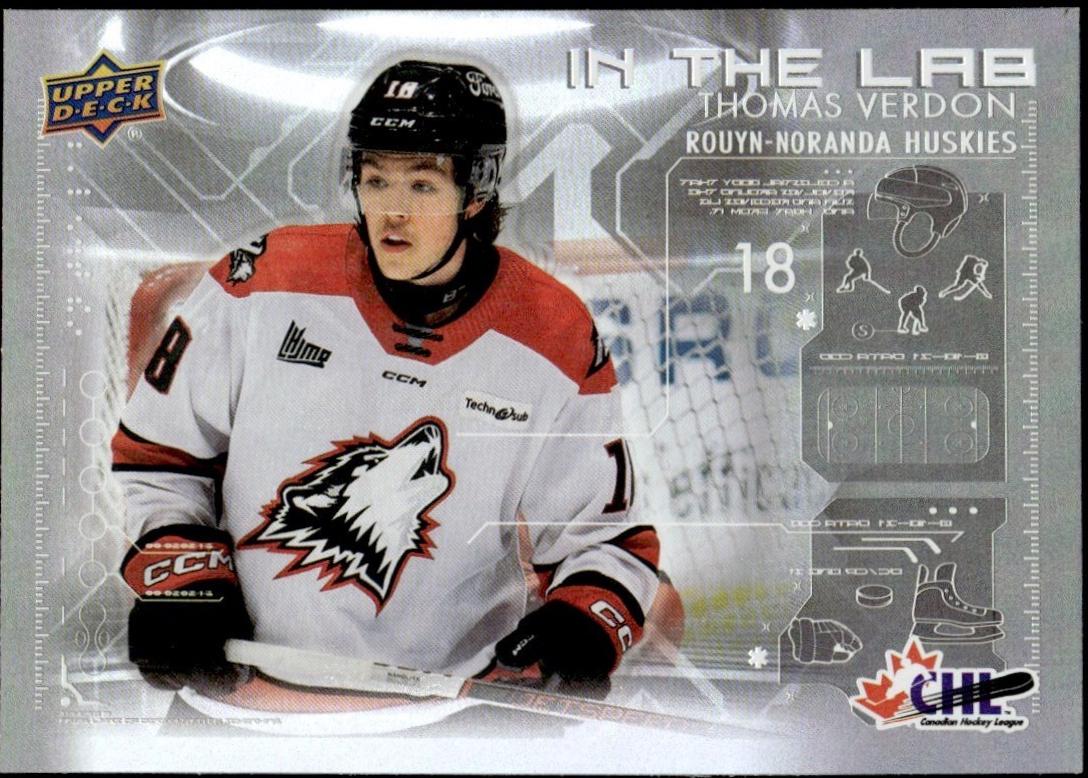 Thomas Verdon #IL-13 Hockey Cards 2024 Upper Deck CHL In the Lab