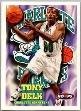 Tony Delk #21 Basketball Cards 1997 Hoops