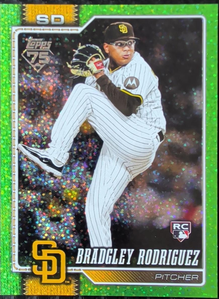 Bradgley Rodriguez [Lime Green Confetti] #42