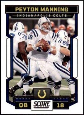 Peyton Manning #16 Football Cards 2023 Panini Score