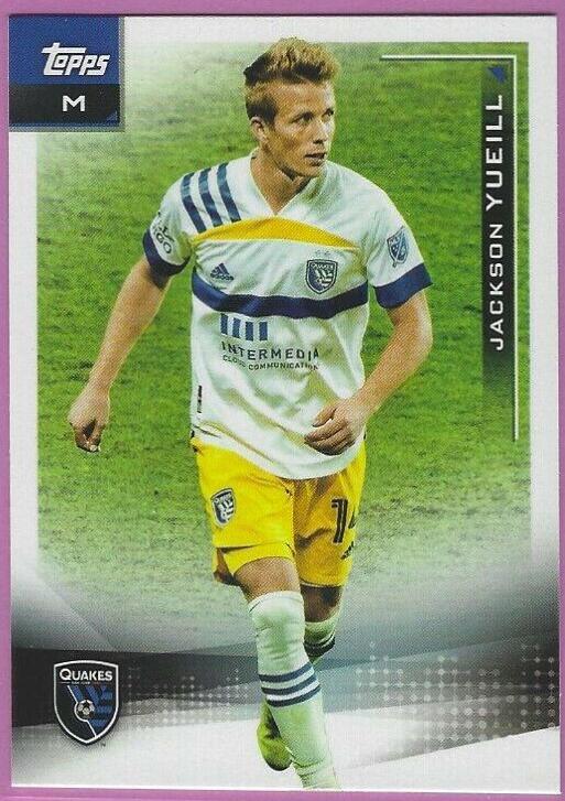 Jackson Yueill #104 2021 Topps MLS