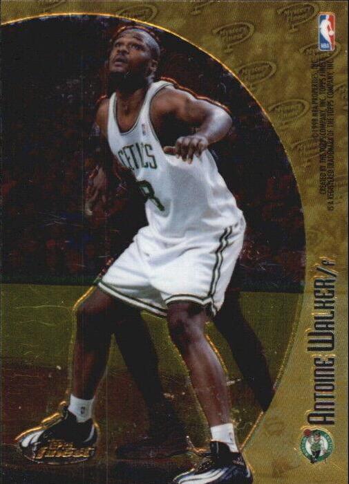 Antoine Walker / Ron Mercer #M17 Basketball Cards 1998 Finest Mystery