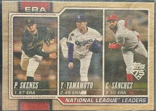 National League Leaders ERA