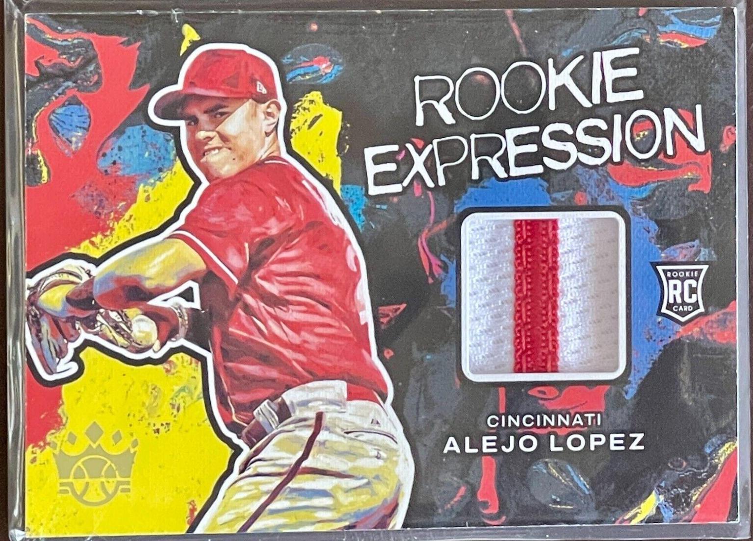 Alejo Lopez #RE-AL Baseball Cards 2022 Panini Diamond Kings Rookie Expression