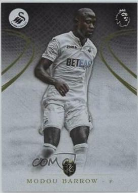 Modou Barrow #57 2016 Topps Premier Gold Soccer