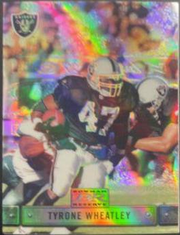 Tyrone Wheatley #49 Football Cards 2000 Bowman Reserve