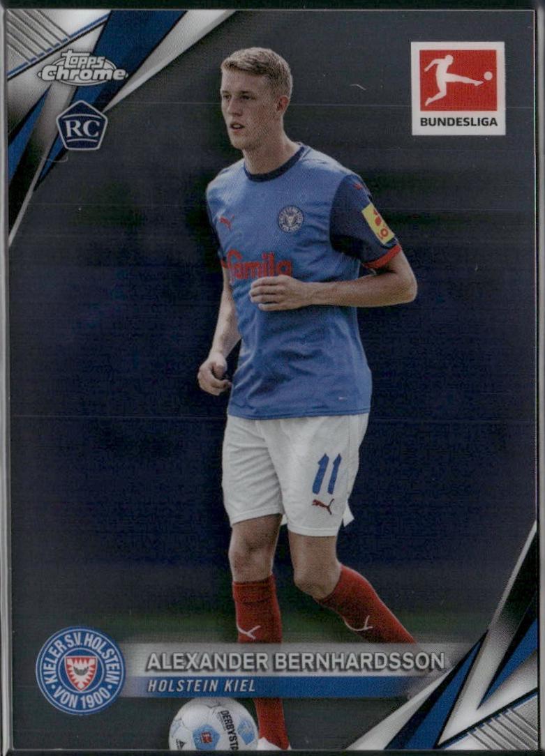 Alexander Bernhardsson #54 2024 Topps Chrome Bundesliga Soccer