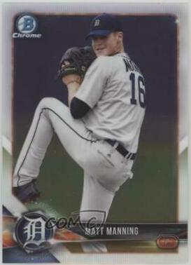 Matt Manning #BCP-209 2018 Bowman Chrome Prospects Baseball