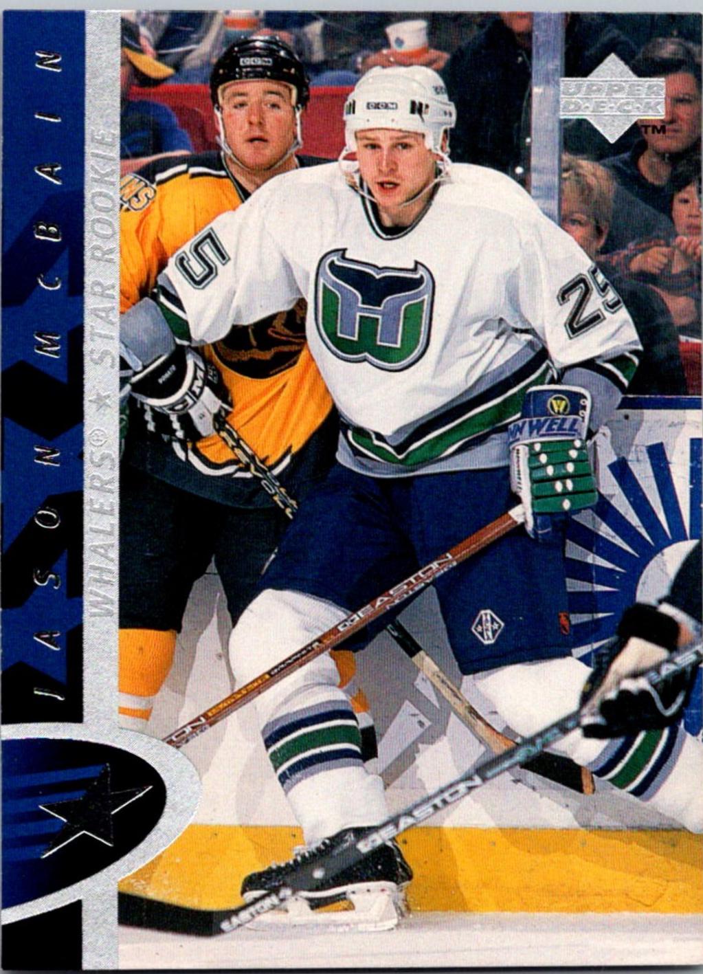 Jason McBain #189 1996-97 Upper Deck Hockey