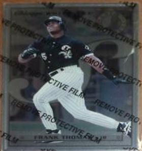 Frank Thomas #1 Baseball Cards 1996 Leaf Steel