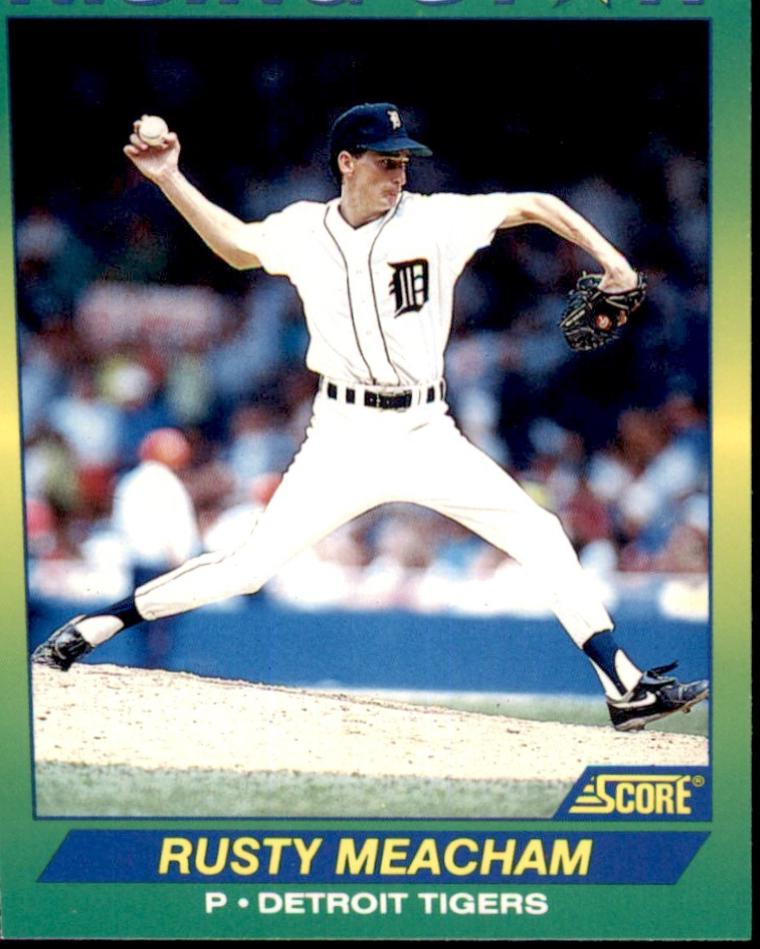Rusty Meacham #67 1992 Score 100 Rising Stars Baseball