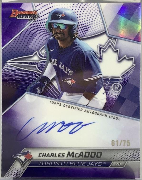 Charles McAdoo [Purple Refractor] #B25-CMC