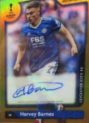 Harvey Barnes [Gold] #A-HB Soccer Cards 2021 Topps Merlin Chrome UEFA Autographs Prices