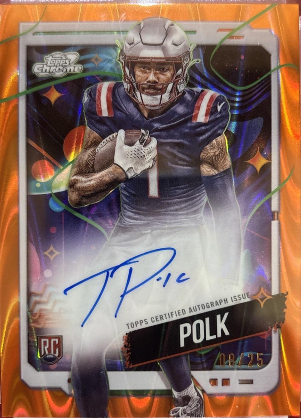 Ja'Lynn Polk [Orange Galactic Refractor] #CCA-JP
